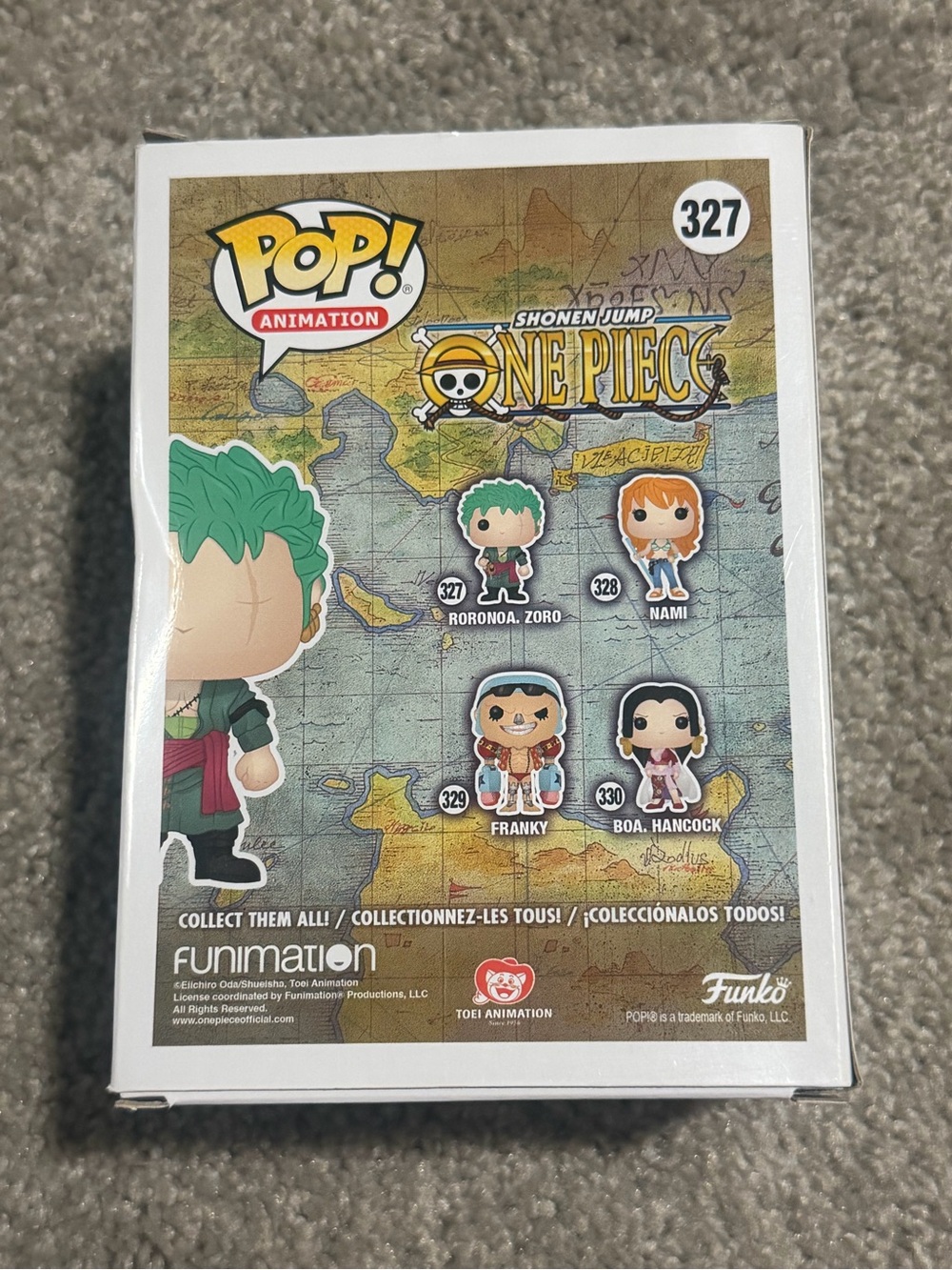 Funko Pop! Roronoa Zoro Vinyl Figure - One Piece, Pop Animation - Picture 4 of 5